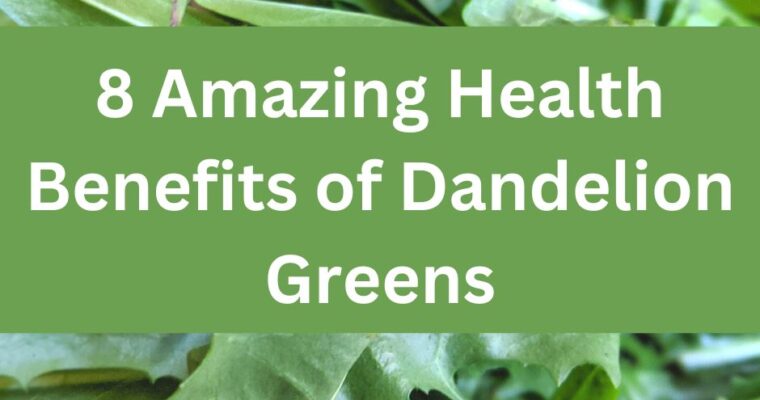 Amazing Health Benefits of Dandelion Greens