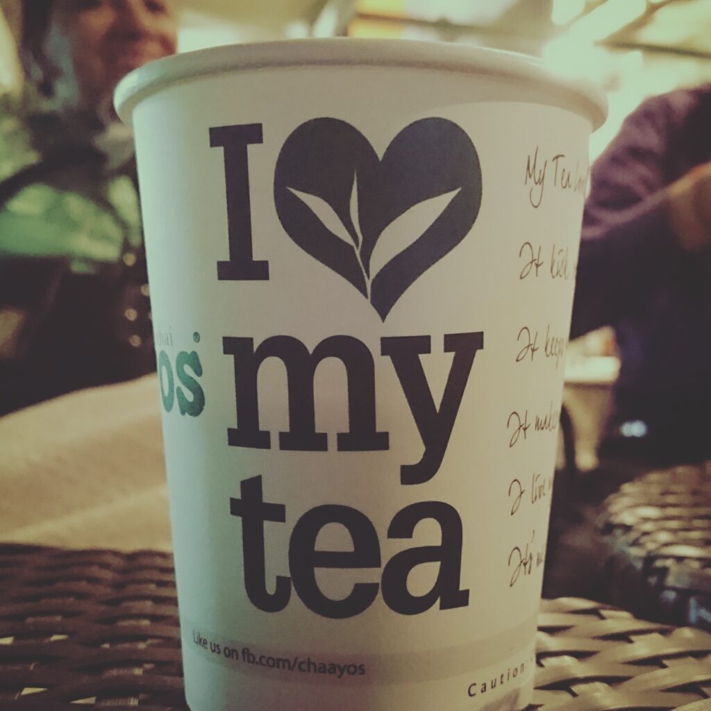I love my tea cup
